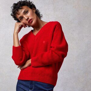 Rouje Lea Sweater in red size 40